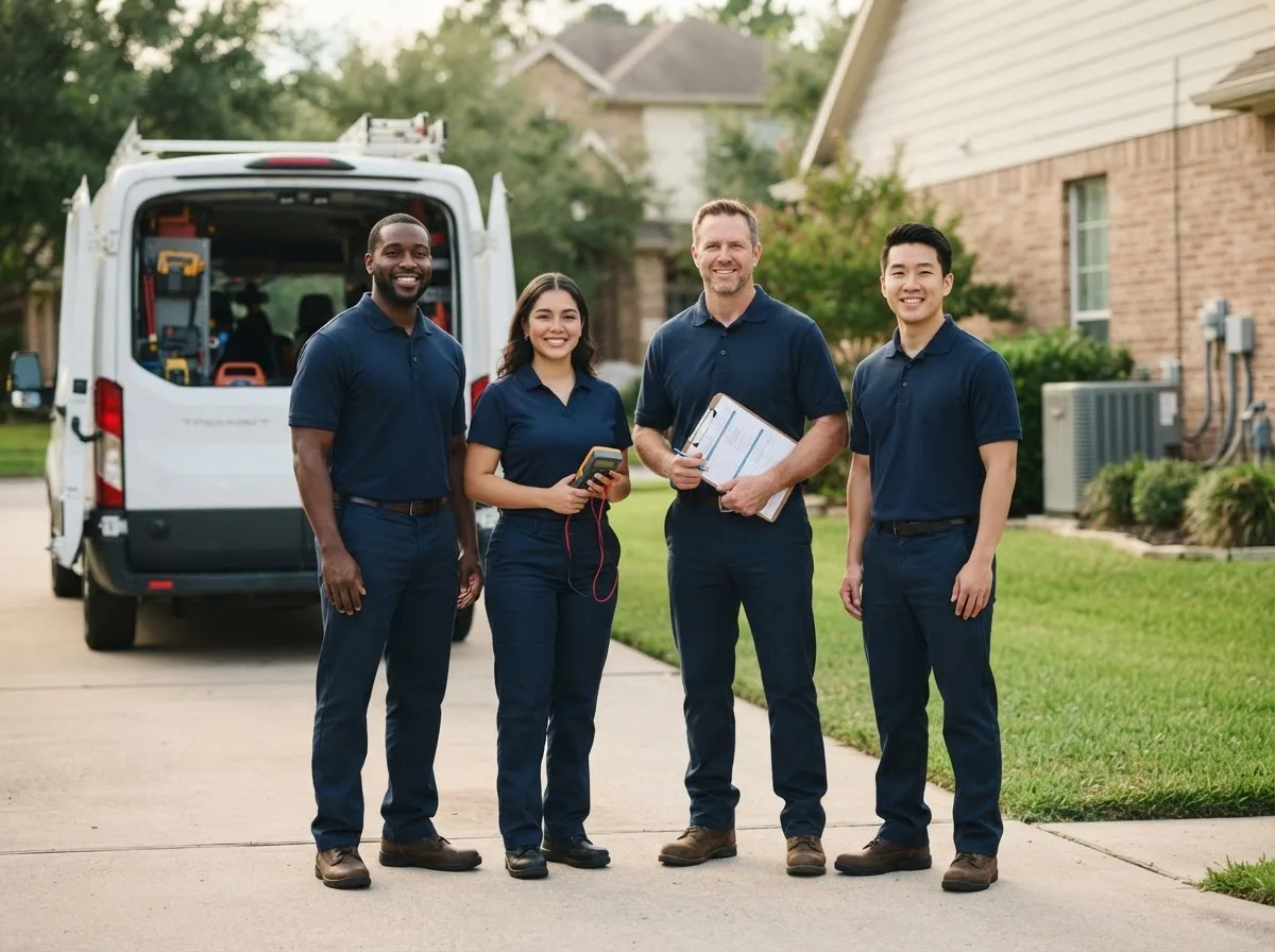Certified HVAC technician near Midland, TX